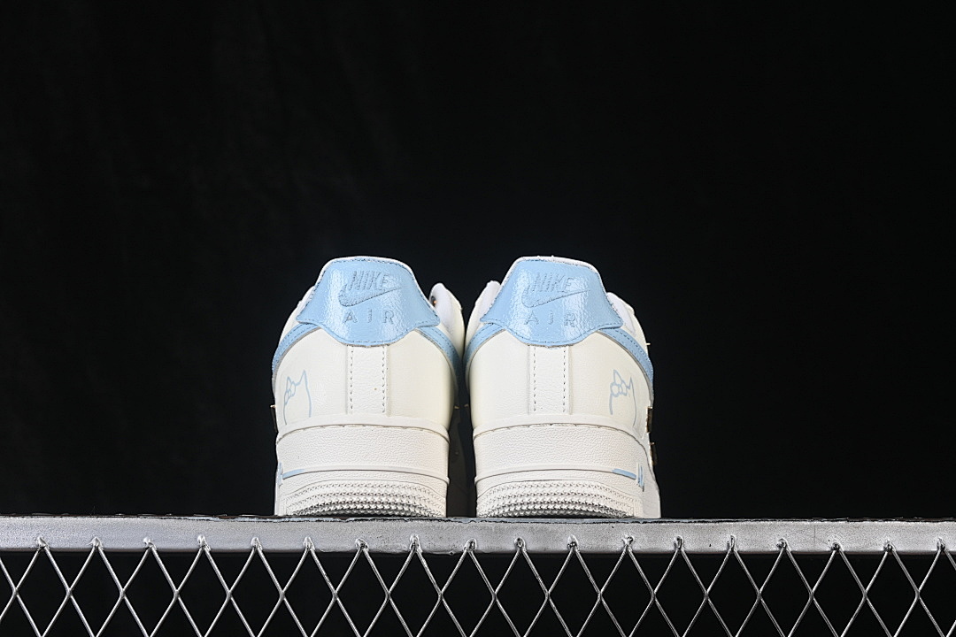 Nike [FV3654-311]-[AIR FORCE 1 07 LOW CASUAL SNEAKERS WHITE/BLUE/WHITE]-[WOMAN:36-39]-[MAN:40-45] - Image 14