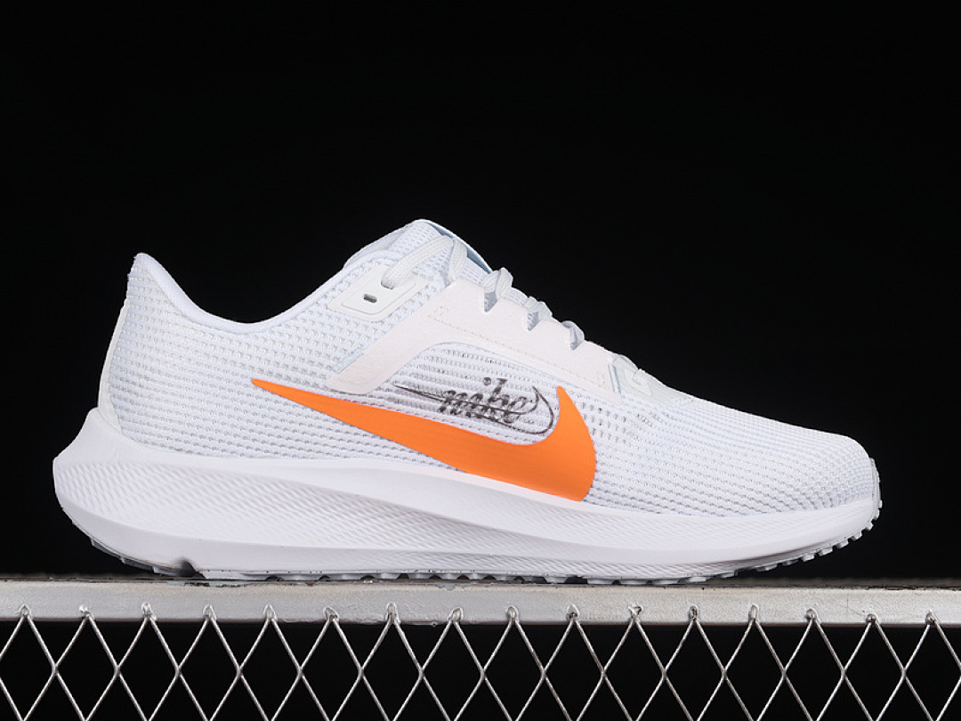 Nike [FB7179-100]-[AIR ZOOM PEGASUS 40 WHITE/BLUE/ORANGE]-[WOMAN:36-39]-[MAN:40-46] - Image 7