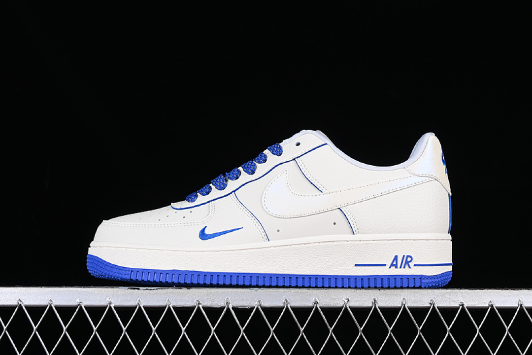 Nike [DD9915-677]-[AIR FORCE 1 07 LOW WHITE/BLUE]-[WOMAN:36-39]-[MAN:40-45], photo 1