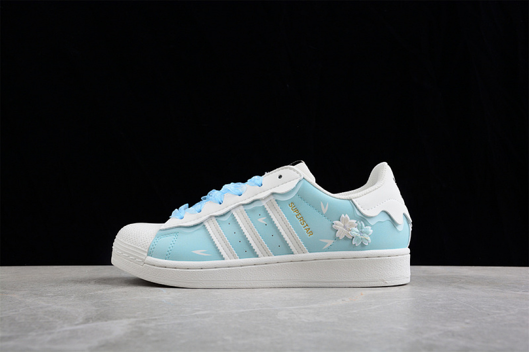 Unbranded [GW4441]-[SUPERSTAR SHOES CLOUD WHITE/LIGHT BLUE/CORE BLACK]-[WOMAN:35-39]-[MAN:40-44], photo 1