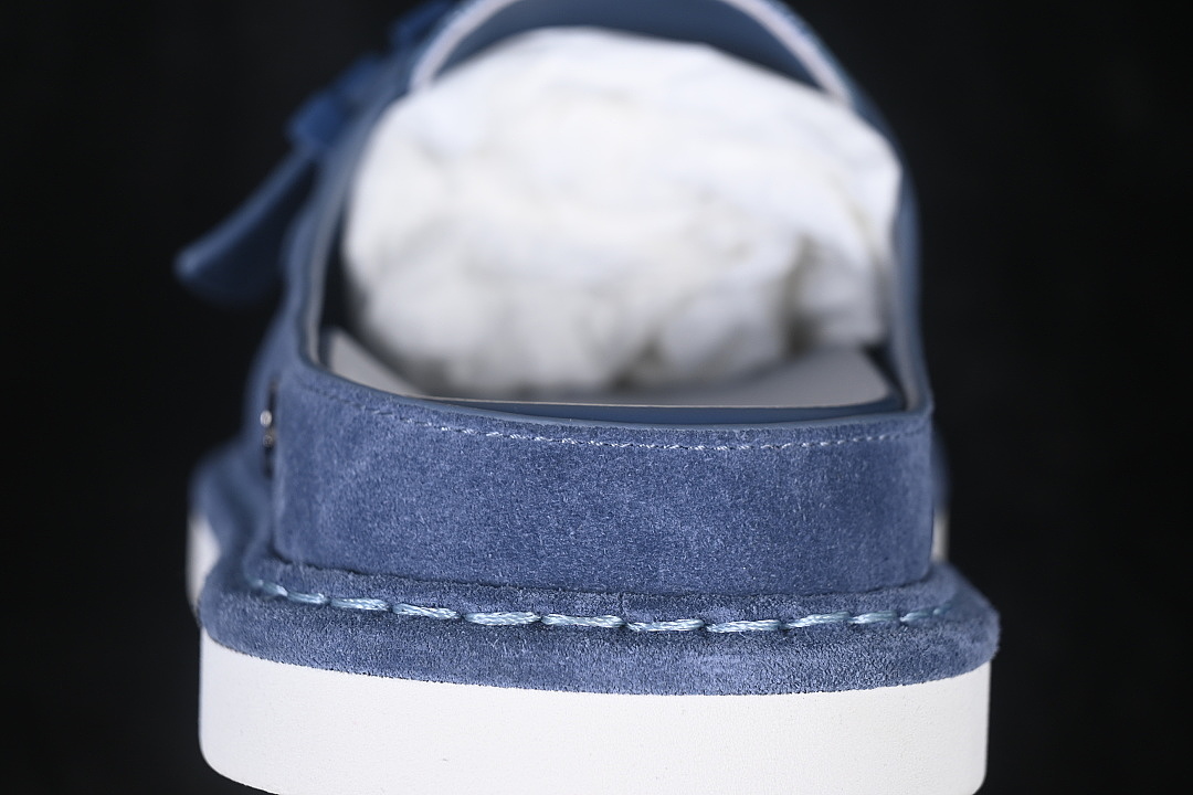 Louis Vuitton [COMFORT FLAT SANDALS FLIP FLOPS NAVY BLUE/BLUE]-[WOMAN:38-39]-[MAN:40-46] - Image 5