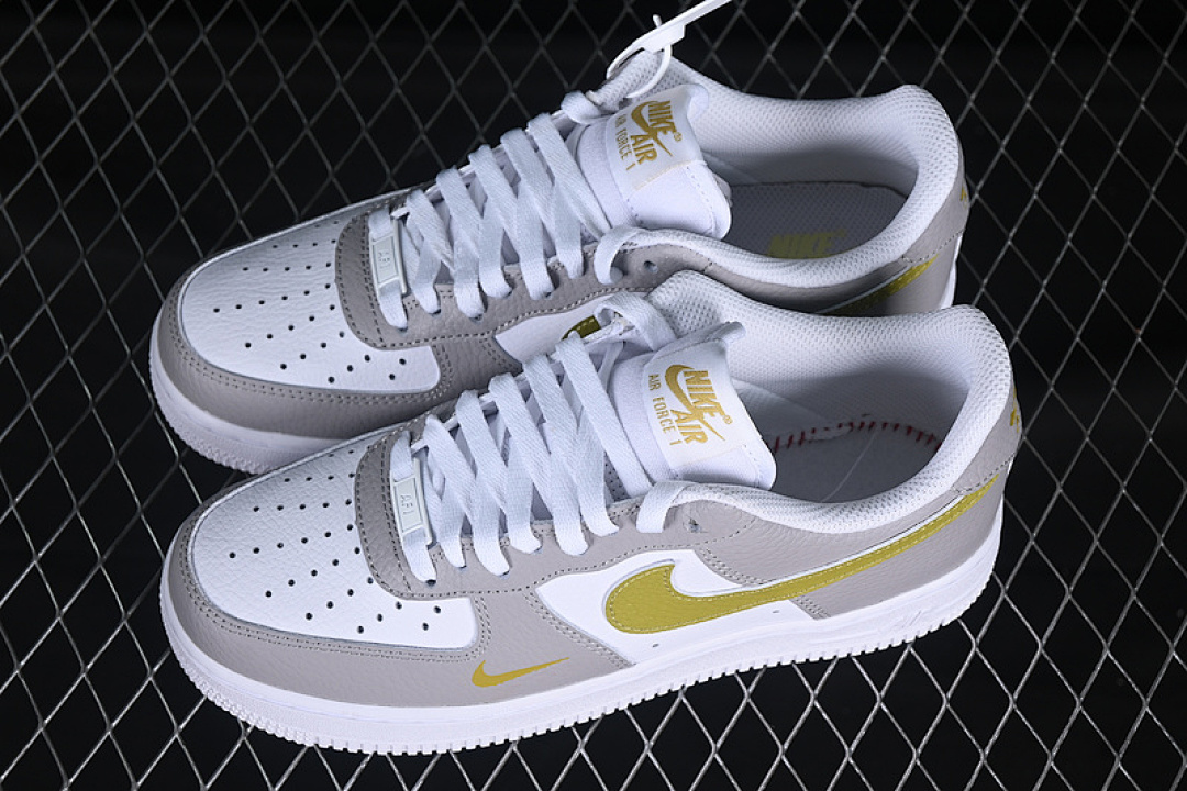 Nike [IB3881-001]-[AIR FORCE 1 07 LOW WHITE/GREY/GREEN]-[WOMAN:36-39]-[MAN:40-45] - Image 11