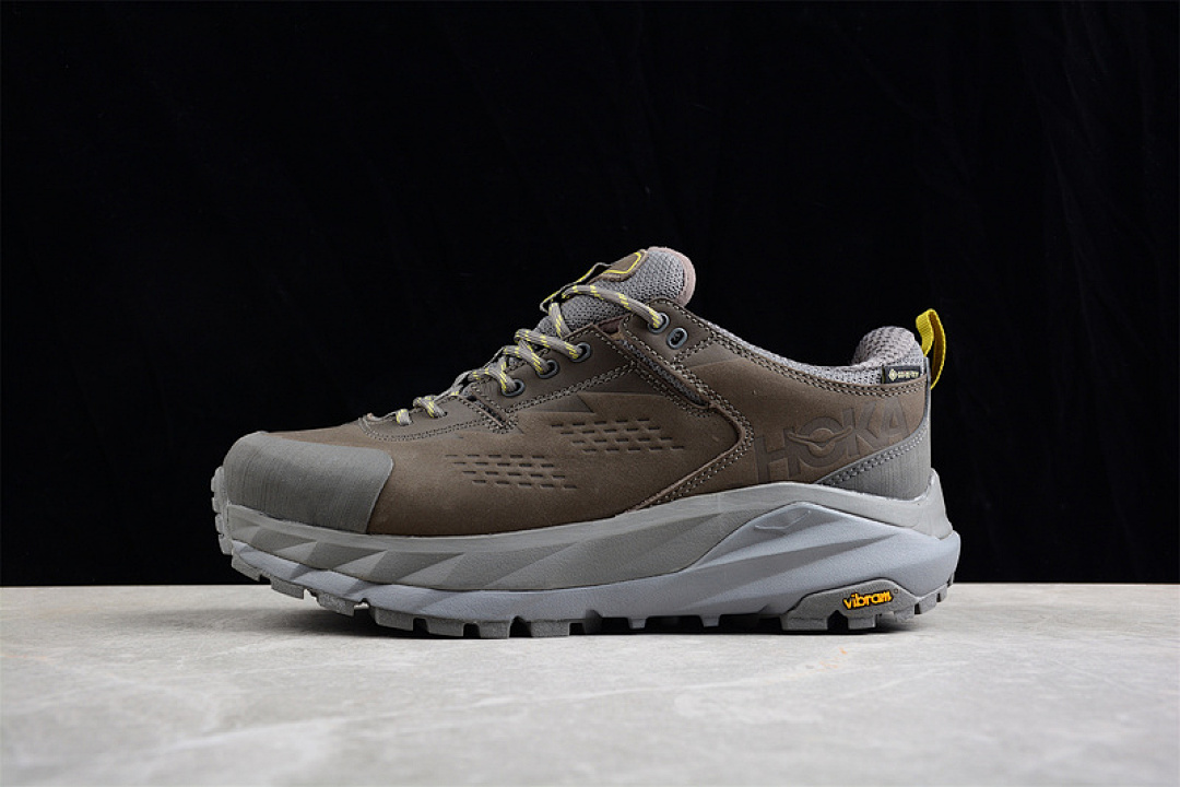 Hoka Hoka [ ONE M KSY KAHA GTX LOW OUTDOOR HIKING SNEAKERS DARK GREY/GREY]-[MAN:40-45], photo 1