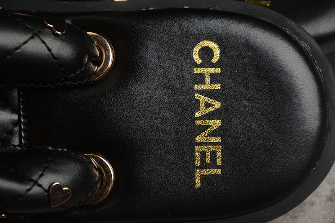 Chanel [A2507]-[CHA*NEL LAMBSKIN SLIPPERS BLACK]-[WOMAN:35-39] - Image 3