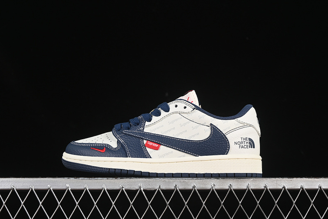 Jordan [XZ5749-009]-[TRAVIS SCOTT X FRAGMENT DESIGN AIR JORDAN 1 LOW OG SP WHITE/BLUE]-[36-45], photo 1