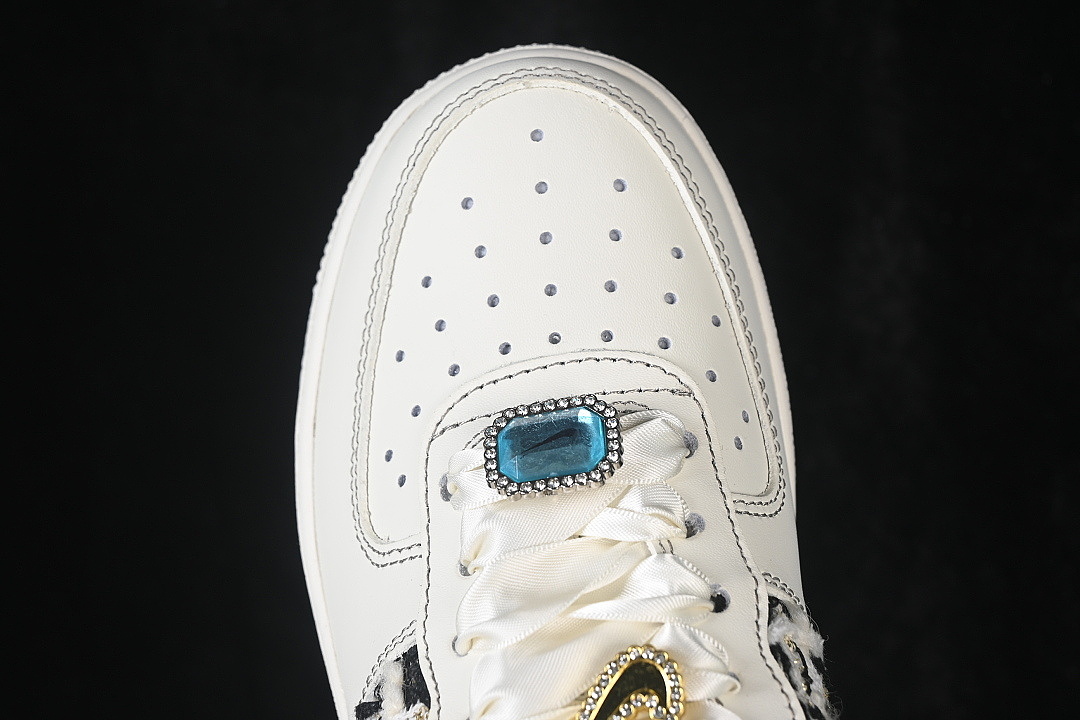 Nike [FJ7740-071]-[AIR FORCE 1'07 LOW CASUAL SNEAKERS WHITE/GREY/WHITE]-[WOMAN:36-39]-[MAN:40-45] - Image 10