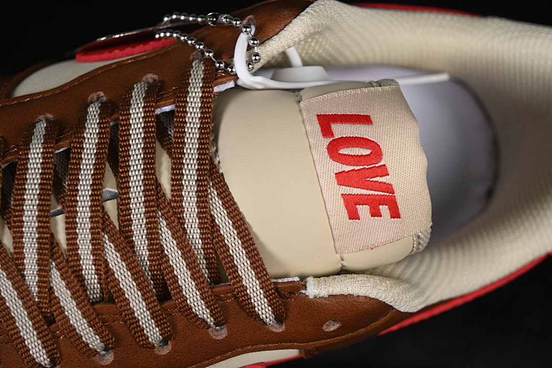 Nike [NH0601-538]-[AIR FORCE 1 07 LOW CASUAL SNEAKERS BROWN/RED]-[WOMAN:36-39]-[MAN:40-45] - Image 9