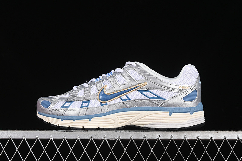 Nike Nike P-6000 PRM WHITE/METALLIC SILVER/PALE IVORY/AEGEAN STORM · HJ7246-100, photo 1