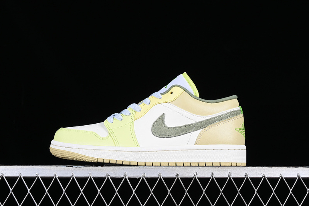 Jordan [FD9906-131]-[AIR JORDAN 1 LOW SAIL/LIGHT OLIVE-PALE CITRON-DESERT]-[WOMAN:35.5-39]-[MAN:4, photo 1