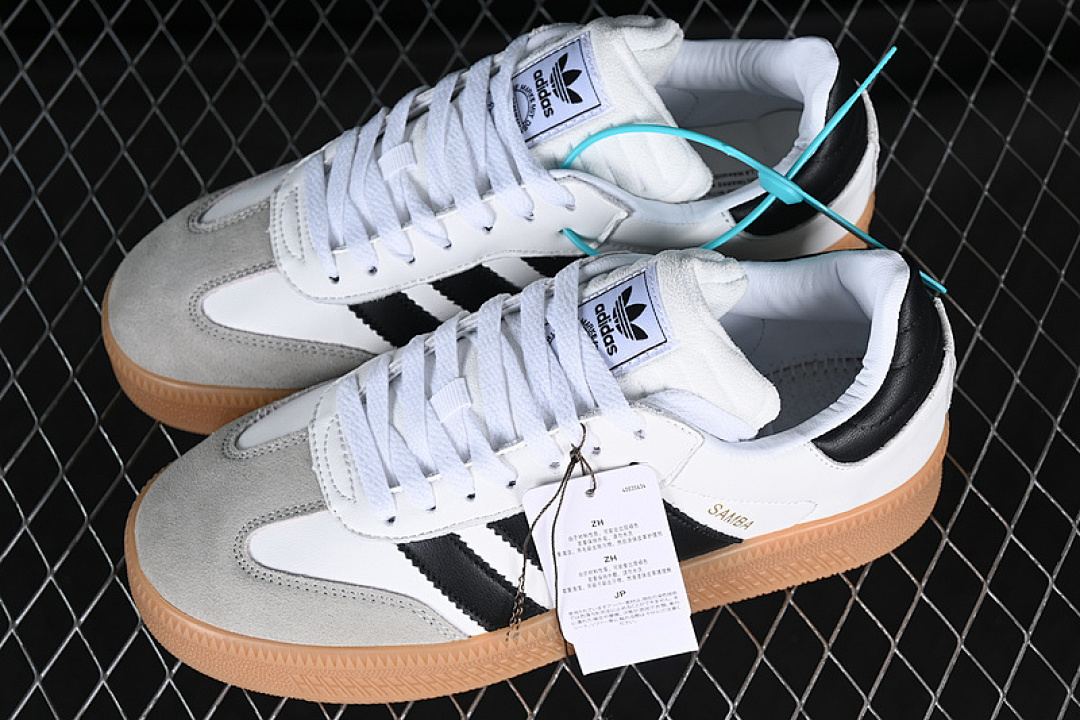 Adidas [IE1377]-[SAMBA XLG WHITE/BLACK/GREY/BROWN]-[WOMAN:36-39]-[MAN:40-45] - Image 12