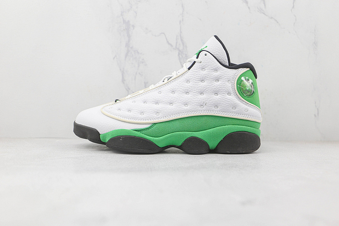 Jordan [414571-113]-[AIR JORDAN 13 RETRO WHITE/BLACK/LUCKY GREEN]-[MAN:40-47.5], photo 1