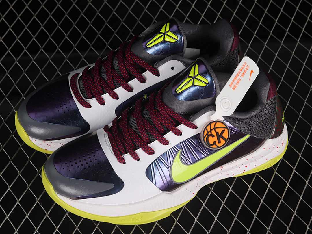 Nike [CD4991-100]-[ZOOM KOBE 5 PROTRO CHAOS PURPLE/CYBER-WHITE-BLACK]-[MAN:39-47.5] - Image 9