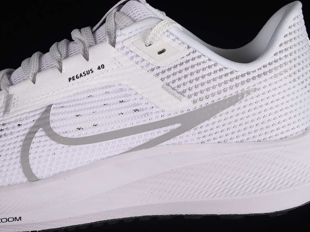 Nike [DV3853-102]-[AIR ZOOM PEGASUS 40 ROAD RUNNING SHOES WHITE/LIGHT GREY]-[UNISEX:36-45] - Image 11