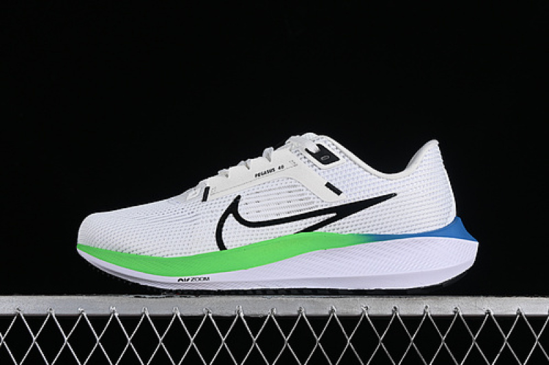 Nike Nike AIR ZOOM PEGASUS 40 PLATINUM TINT/WHITE/GREEN STRIKE/BLACK · DV3853-006, photo 1