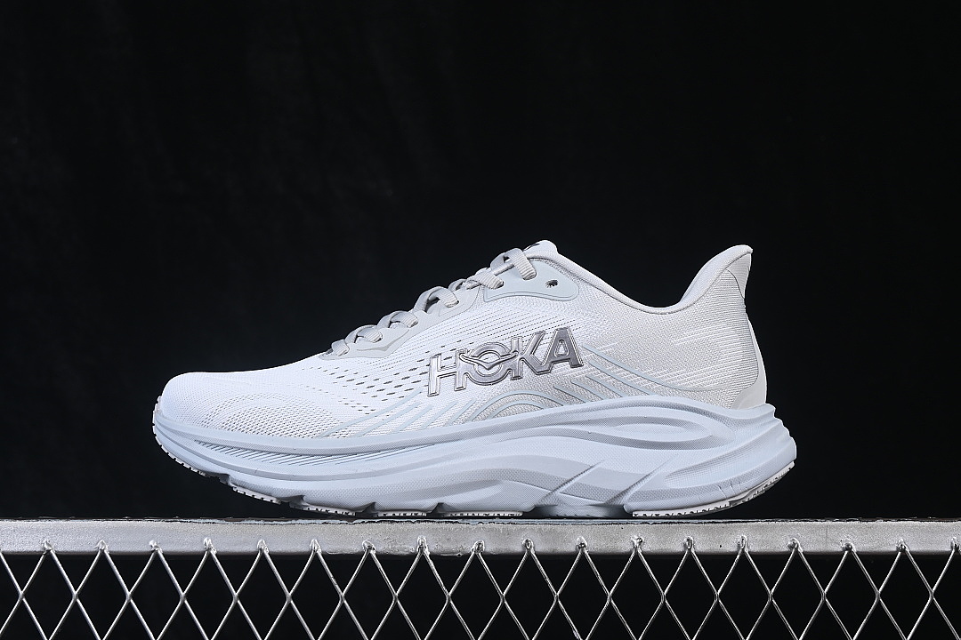 On Running On Running [1176573 STMN]-[ONE CLIFTON 11 BREATHABLE SHOES LIGHT GRAY/GREY]-[WOMAN:36-39]-[MAN:40-45], photo 1