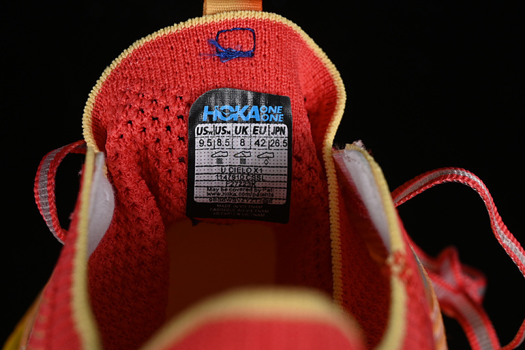 Hoka [1147910 CSSL]-[HOKA ONE CIELO X1 WHITE/BLUE/ORANGE]-[WOMAN:36-39]-[MAN:40-45] - Image 6