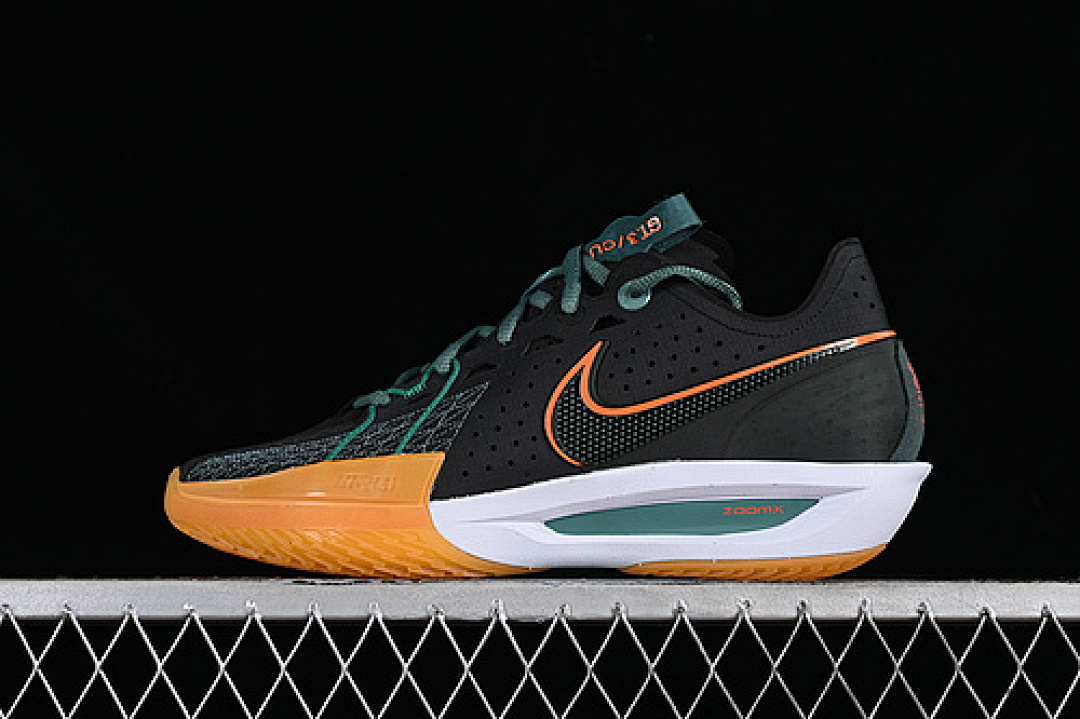 Unbranded [DV2913-001]-[AIR ZOOM G.T.CUT 3 EP SWOOSH SQUAD WHITE/BLACK/GREEN/YELLOW]-[UNISEX:36-48], photo 1