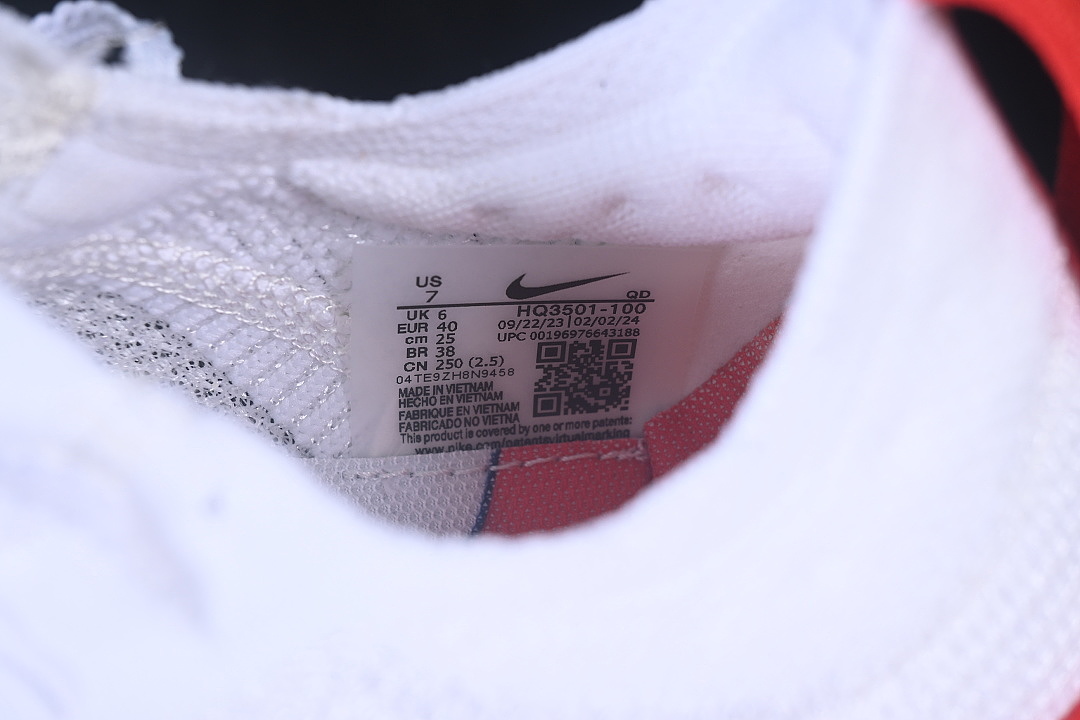 Unbranded [HQ3501-100]-[ZOOM X VAPORFLY NEXT% 3 RUNNING SHOES WHITE/RED]-[WOMAN:36-39]-[MAN:40-46] - Image 19