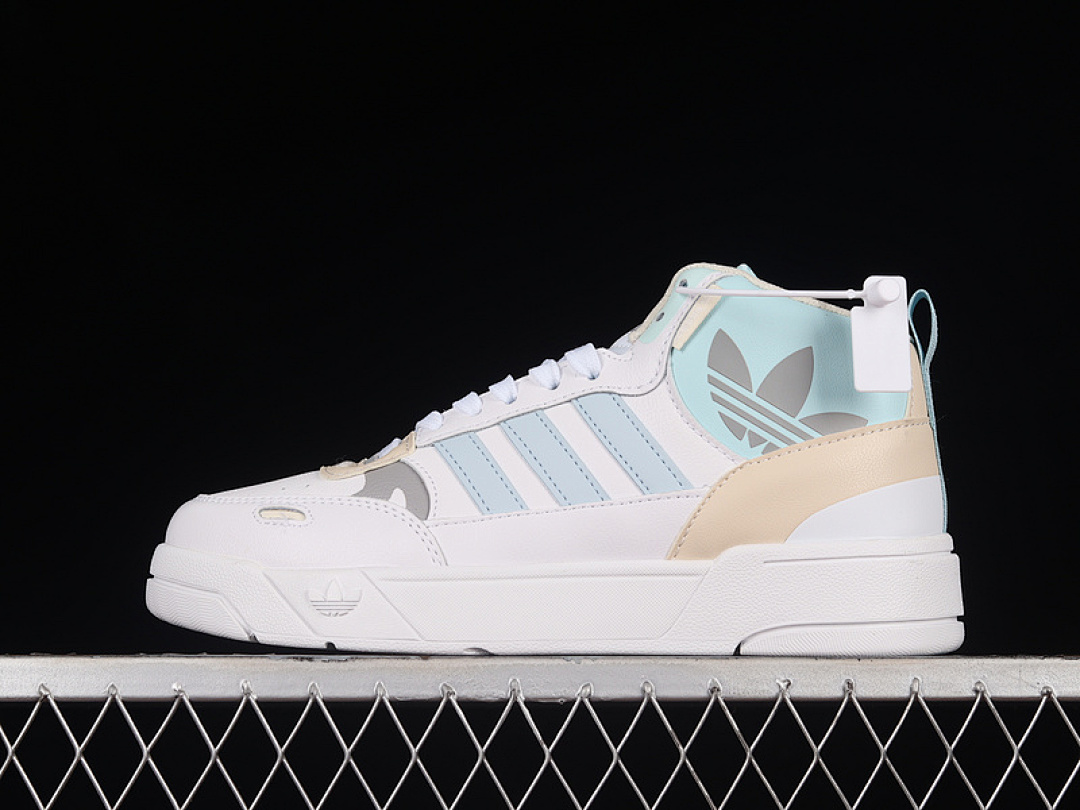 Unbranded [ID4082]-[POST UP SKATE SHOES CLOUD WHITE/SKY BLUE/BEIGE]-[WOMAN:36-39]-[MAN:40-45], photo 1