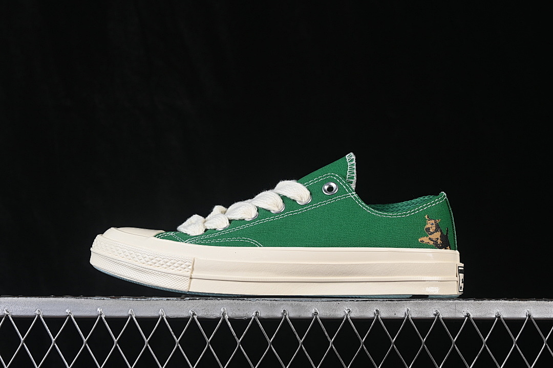 CHUCK 70 LOW ON THE GREENS/WINTER WHITE · A12143C, photo 1