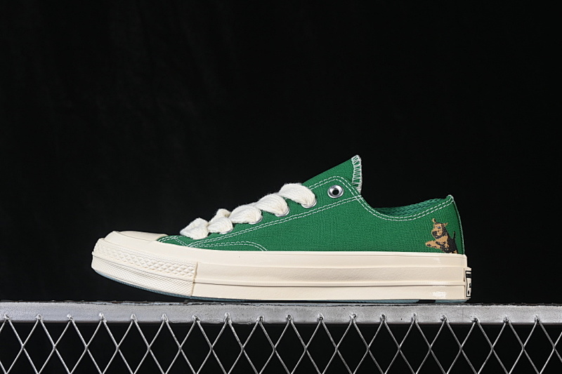 CHUCK 70 LOW ON THE GREENS/WINTER WHITE · A12143C, photo 1