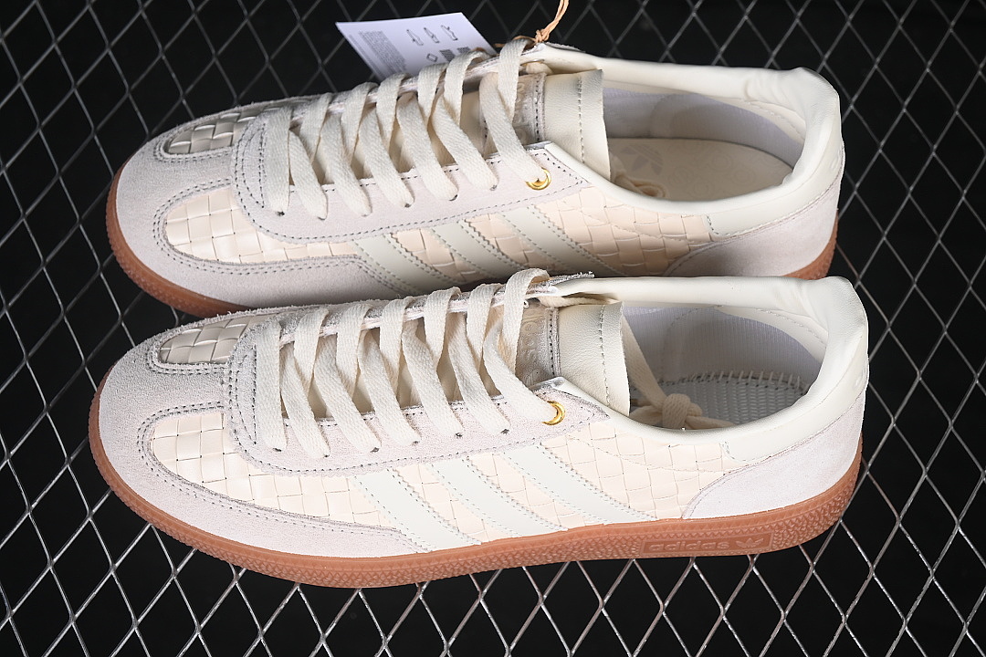 Unbranded [KH8031]-[HANDBALL SPEZIAL RETRO CASUAL SNEAKERS LIGHT GRAY/BEIGE]-[WOMAN:35-39]-[MAN:40-45] - Image 10