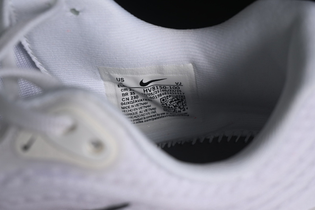 Nike [HV8150-100]-[AIR ZOOM VOMERO PLUS WHITE/BLACK/ORANGE]-[WOMAN:36-39]-[MAN:40-45] - Image 7
