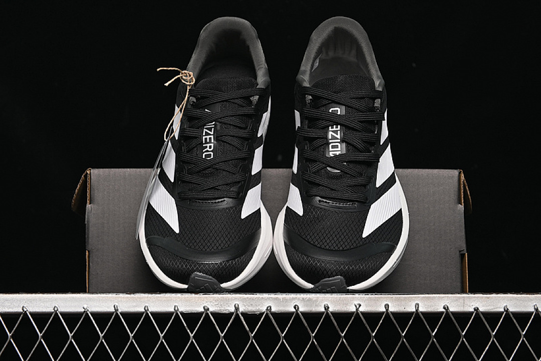 Unbranded [JP6528]-[ADIZERO BK BLACK/WHITE]-[WOMAN:36-39]-[MAN:40-45] - Image 13