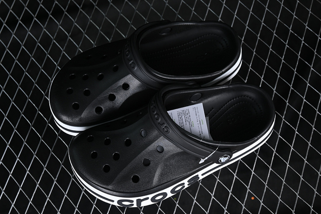Crocs [CROCS DUAL USE BEACH HOLE SHOES WHITE/BLACK]-[WOMAN:34-39]-[MAN:40-46] - Image 6