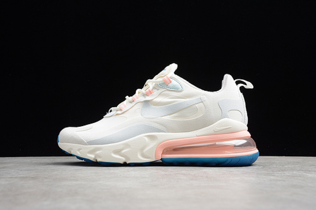 Nike AIR MAX 270 REACT BAUHAUS WHITE/PINK · AT6174-100, photo 1