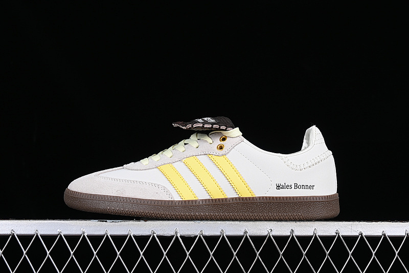Adidas Adidas WALES BONNER X SAMBA BROWN/ECRU TINT/ALUMINUM YELLOW · ID0217, photo 1