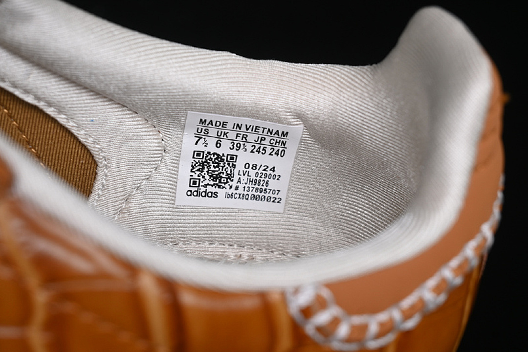 Adidas [JH9826]-[WALES BONNER X SAMBA OG SUPPLIER COLOR/WONDER WHITE/NIGHT BROWN]-[UNISEX:35-45] - Image 6