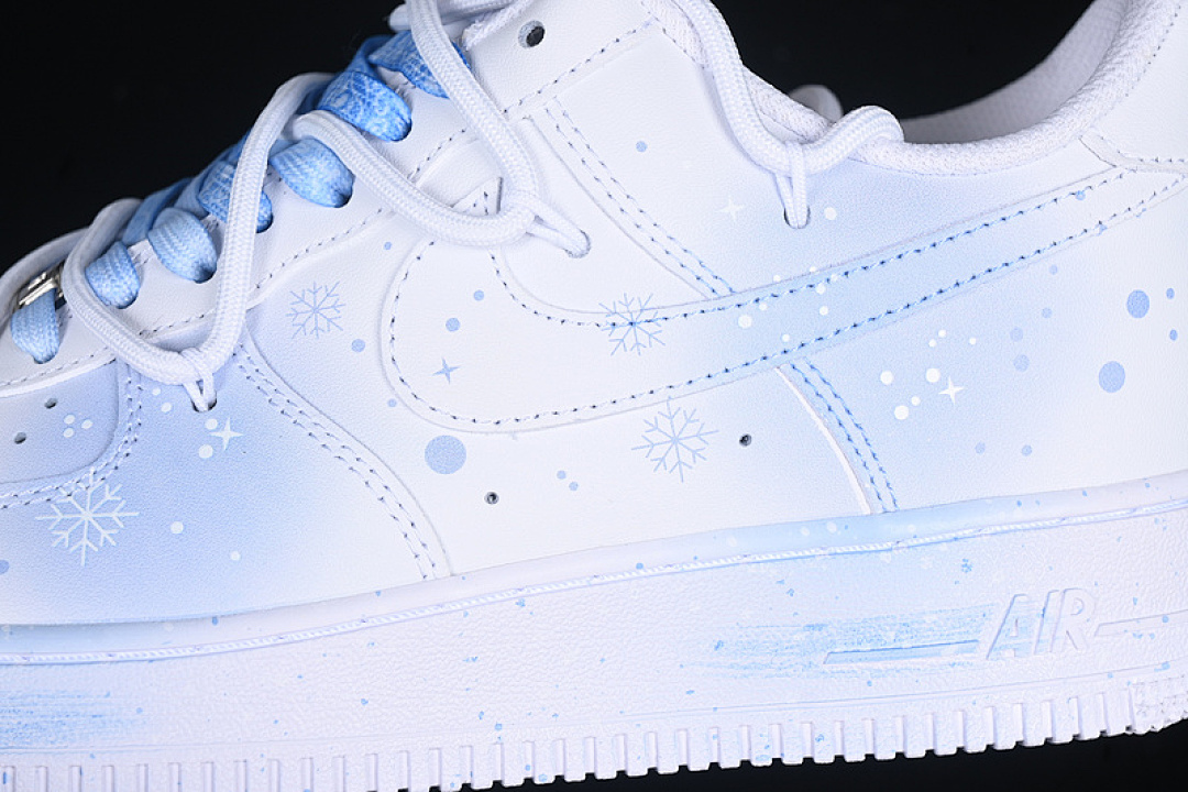 Nike [ZH0316-057]-[AIR FORCE 1 07 LOW BLUE/WHITE]-[WOMAN:36-39]-[MAN:40-45] - Image 8