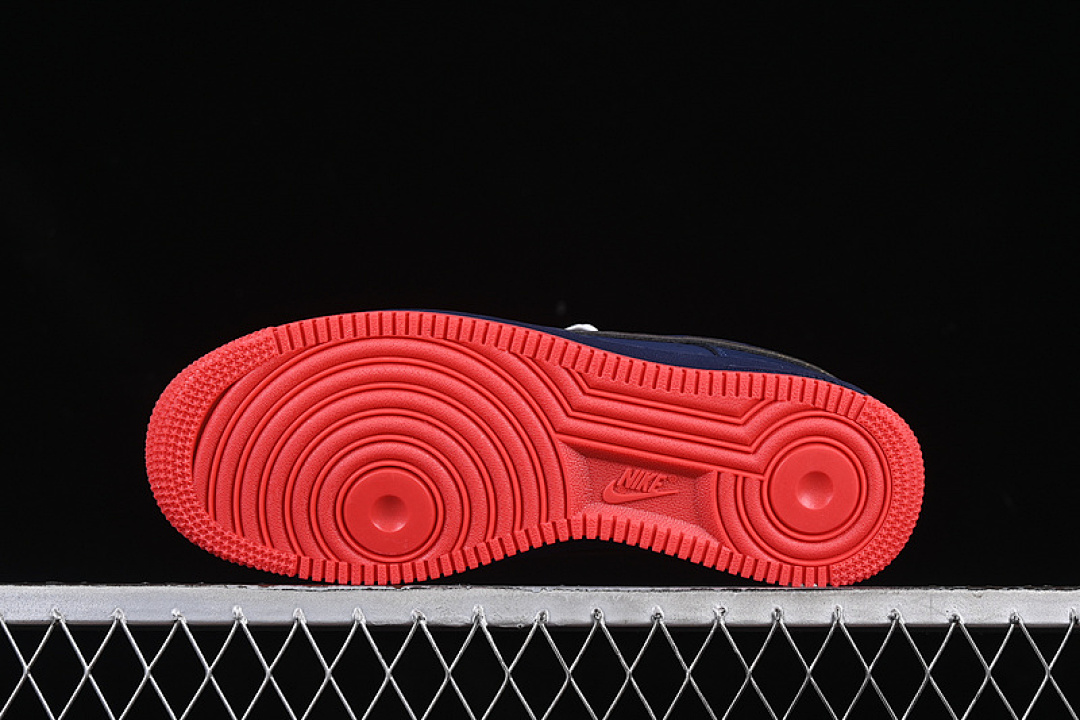 Nike [HV5752-410]-[AIR FORCE 1 07 LOW MIDNIGHT NAVY/BLUE VOID/LIGHT CRIMSON/UNIVERSITY GOLD]-[36-45] - Image 15