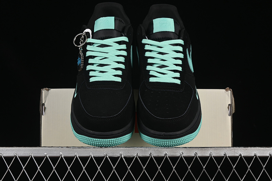 Nike [DF0188-045]-[AIR FORCE 1 07 LOW BLACK/GREEN]-[WOMAN:36-39]-[MAN:40-45] - Image 13