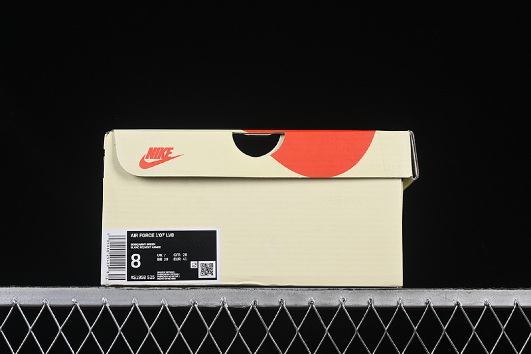 Nike [XS1958-525]-[AIR FORCE 1 07 LOW WHITE/GREEN]-[WOMAN:36-39]-[MAN:40-45] - Image 12