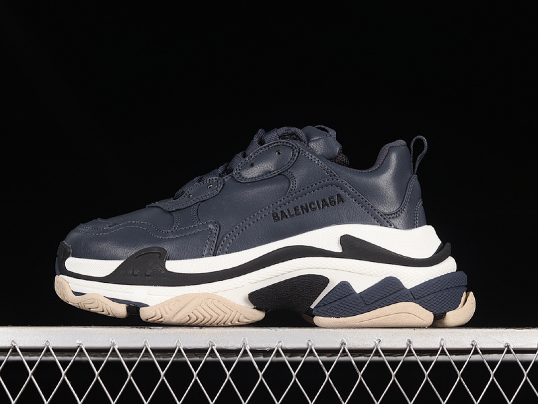 A*D X Balenciaga TRIPLE S SNEAKERS BLACK/BLACK/WHITE · W2FAD4197, photo 1