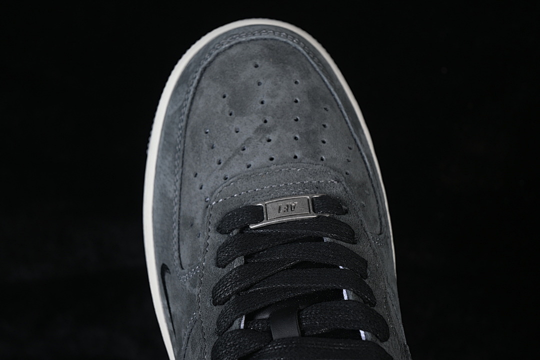 Nike [DV5477-401]-[AIR FORCE 1 07 LOW GREY/BLACK/WHITE]-[WOMAN:36-39]-[MAN:40-45] - Image 10