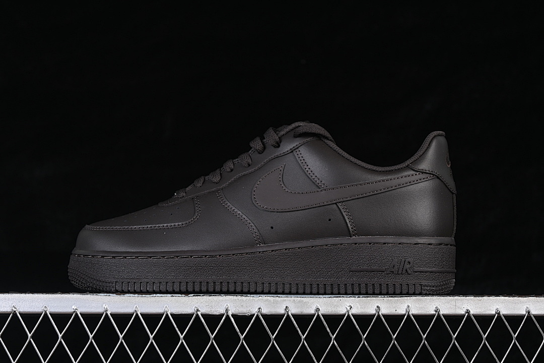 Nike [IH1698-200]-[AIR FORCE 1 07 LOW BLACK/BLACK/BLACK]-[WOMAN:38.5-39]-[MAN:40-48.5] - Image 2