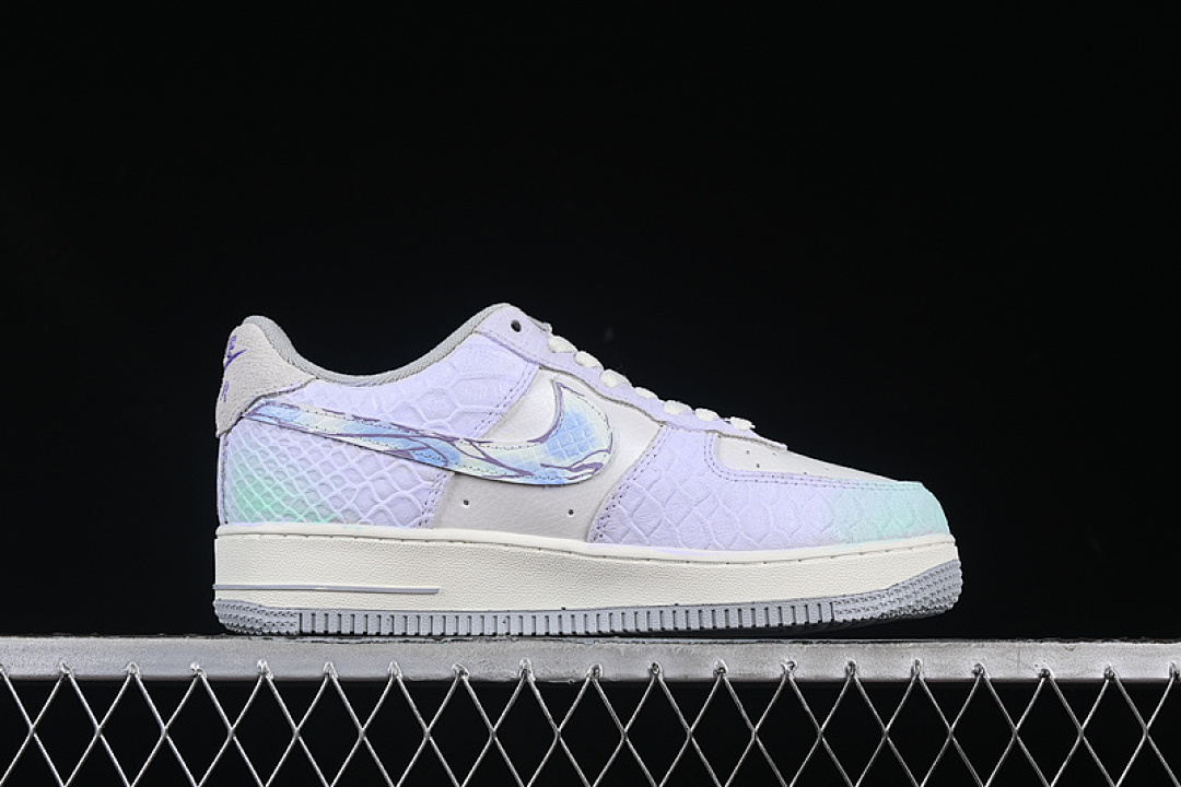Nike [DX2678-666]-[AIR FORCE 1 07 LOW VIPER CNY WHITE/GREEN/PURPLE]-[WOMAN:36-39]-[MAN:40-45] - Image 16