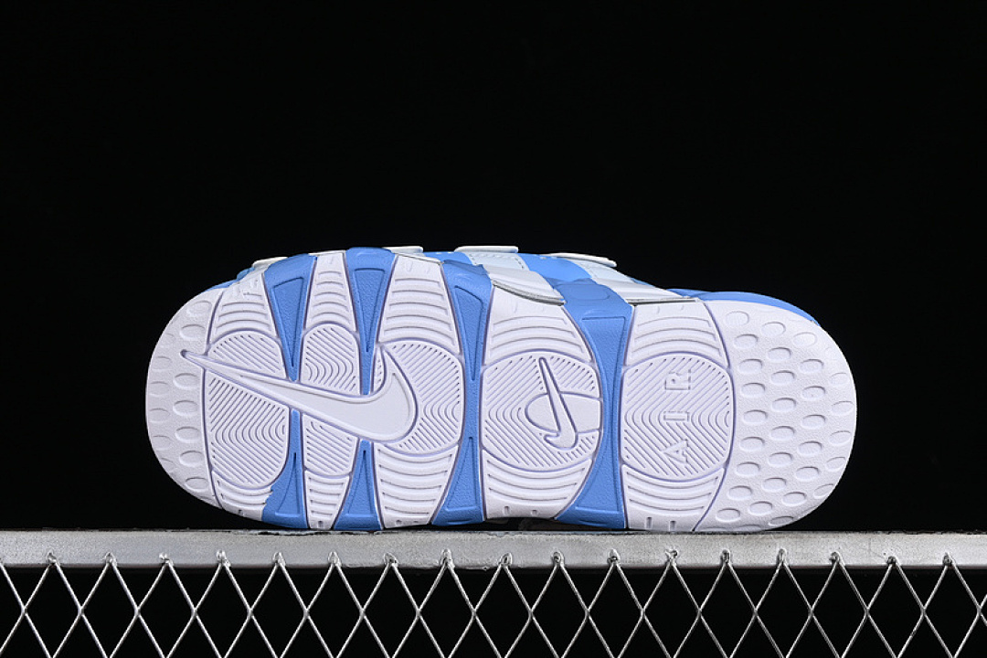 Nike [FD9883-400]-[AIR MORE UPTEMPO SLIDE UNC UNIVERSITY BLUE/WHITE]-[WOMAN:36-39]-[MAN:40-45] - Image 13