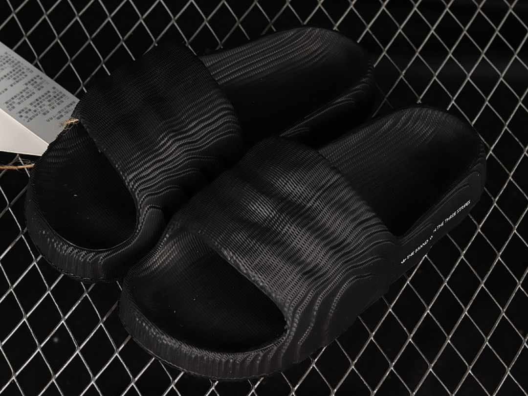 Adidas [GX6949]-[ADILETTE 22 SLIDES CORE BLACK/CORE BLACK]-[WOMAN:36-39]-[MAN:40-45] - Image 7