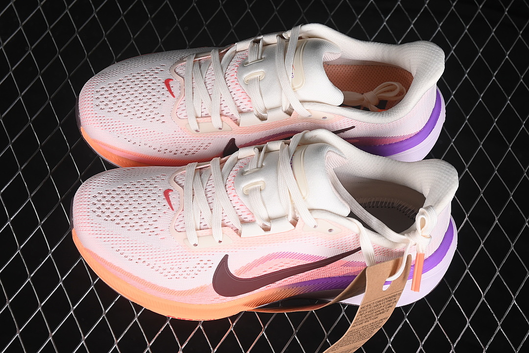 Nike [IB1881-113]-[AIR ZOOM PEGASUS 42 CHALK/ORANGE PULSE/VIOLET/TATTOO]-[WOMAN:36-39]-[MAN:40-42] - Image 11