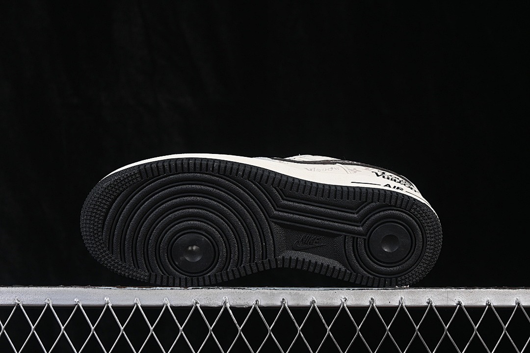 Nike [DF0188-138]-[AIR FORCE 1 07 LOW CASUAL SNEAKERS WHITE/GREY/BLACK]-[WOMAN:36-39]-[MAN:40-45] - Image 15