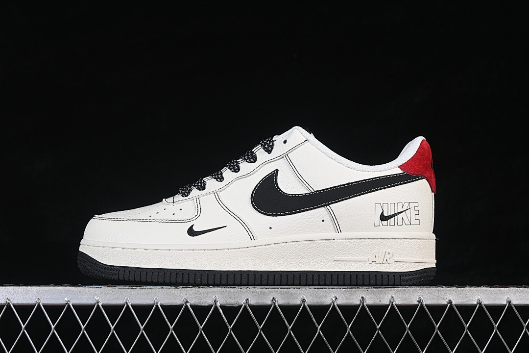 Nike Nike AIR FORCE 1 07 LOW WHITE/BLACK/RED · MM3399-805, photo 1