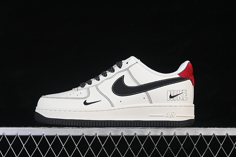 Nike Nike AIR FORCE 1 07 LOW WHITE/BLACK/RED · MM3399-805, photo 1