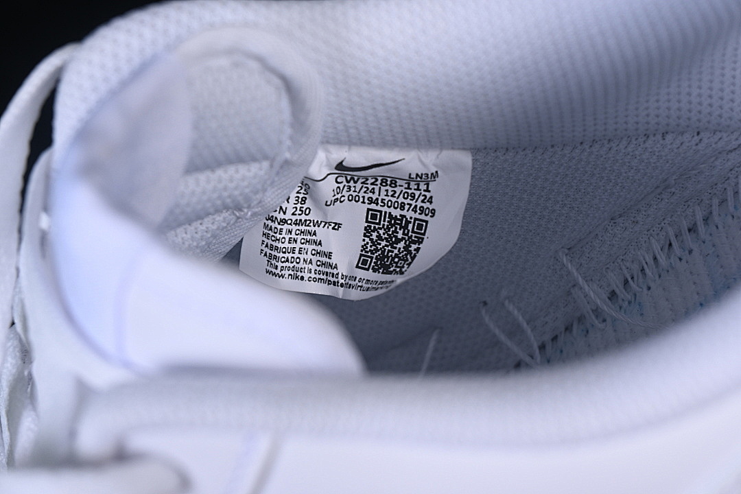 Nike [CW2288-111]-[AIR FORCE 1 LOW 07 WHITE/WHITE]-[WOMAN:36-39]-[MAN:40-48.5] - Image 6