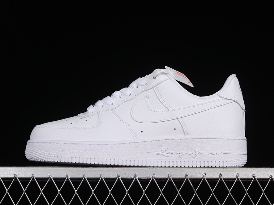 Nike [CZ8065-100]-[NOCTA X AIR FORCE 1 LOW CERTIFIED LOVER BOY WHITE/WHITE/WHITE]-[UNISEX:36-45], photo 1