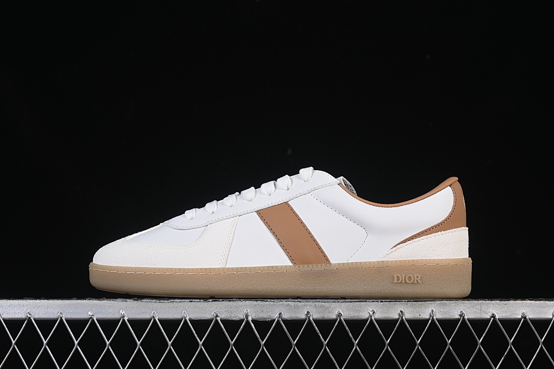 Dior [LOW-TOP DERBY SHOES WHITE/BROWN/WHITE]-[WOMAN:39]-[MAN:40-45] - Image 2