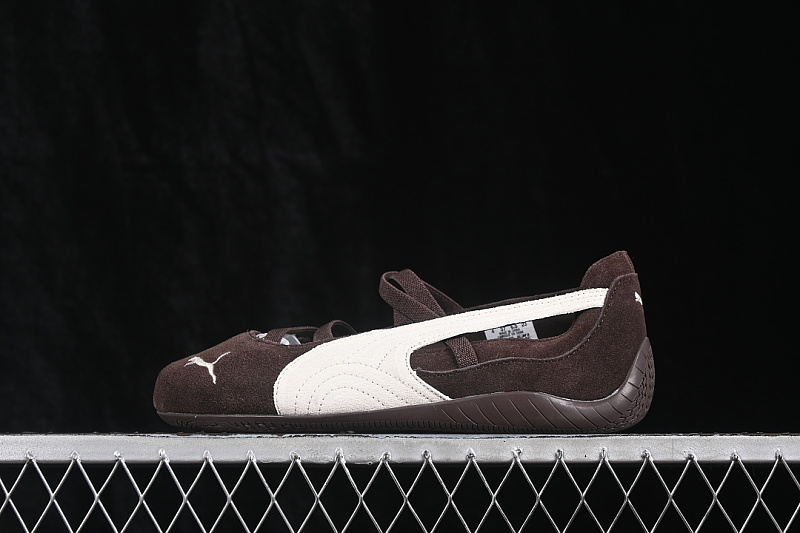 SPEEDCAT BALLET CAFE CASUAL SHOES COFFEE/WHITE · 406758-02, photo 1